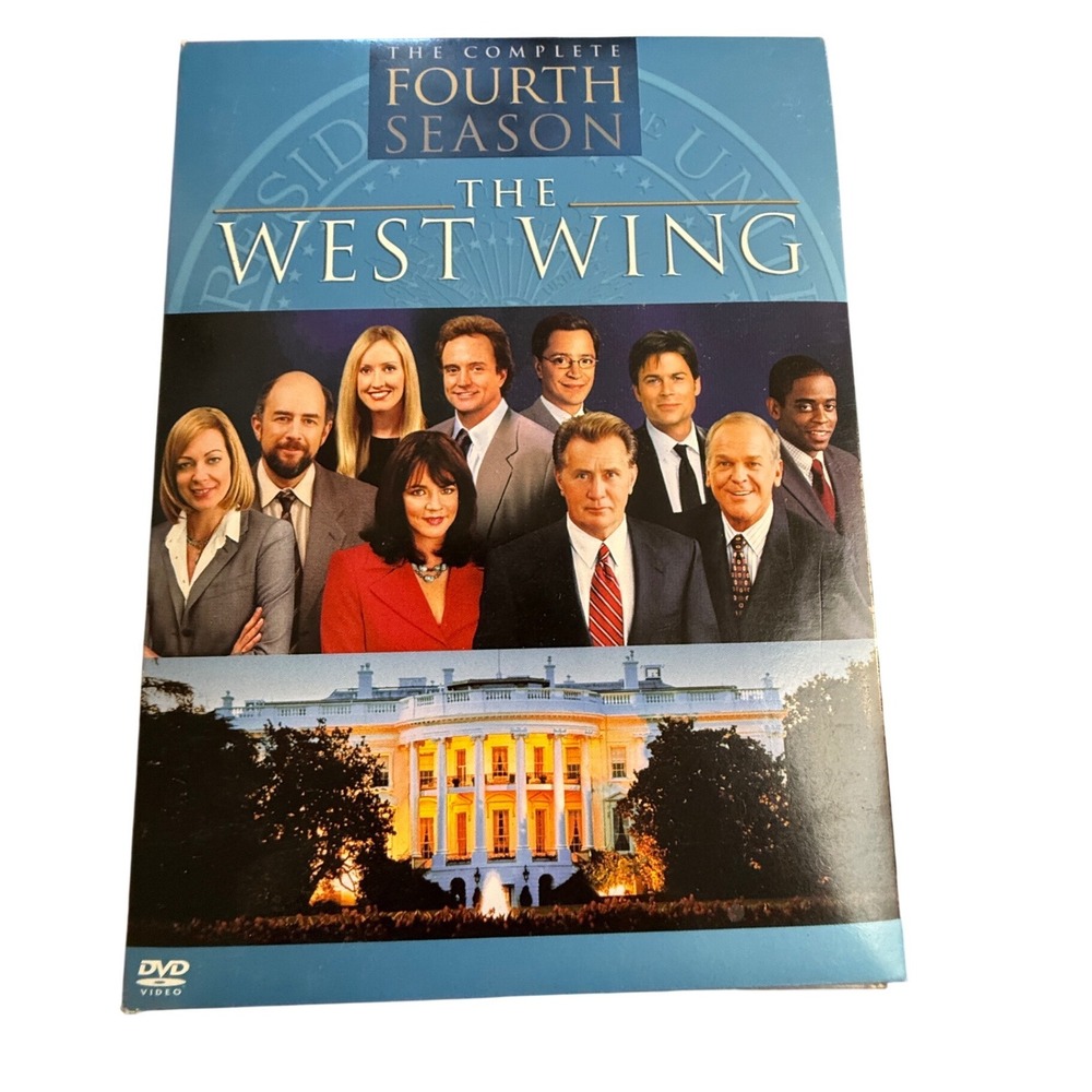 The West Wing The Complete Fourth Season DVD Box Set Martin Sheen Warner Bros